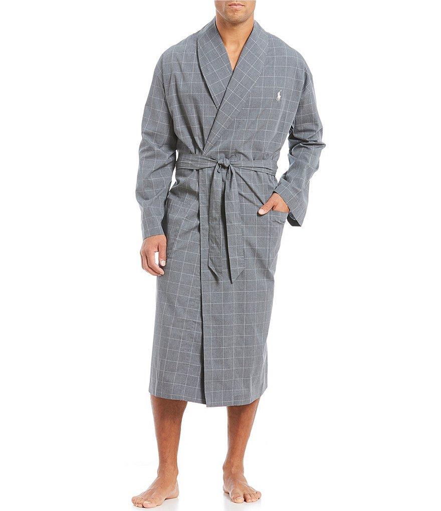 Polo Ralph Lauren Windowpane Robe Product Image