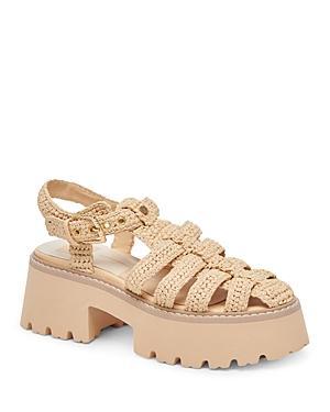 Dolce Vita Womens Lasly Almond Toe Platform Fisherman Sandals Product Image