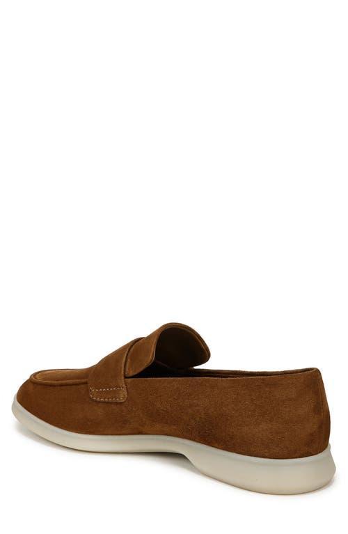 Suede Casual Sporty Loafers In Elm Wood Brown Suede Product Image