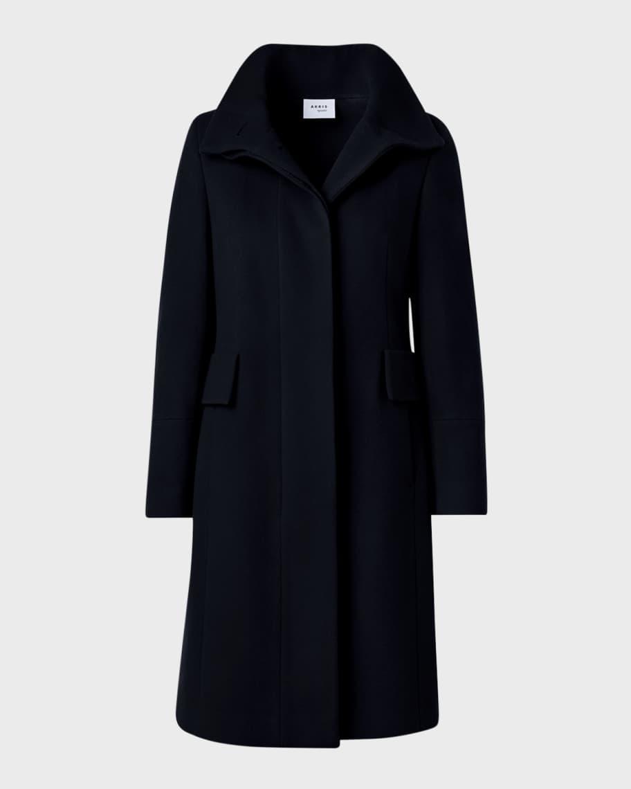 Duffle Knee-Length Wool Coat Product Image