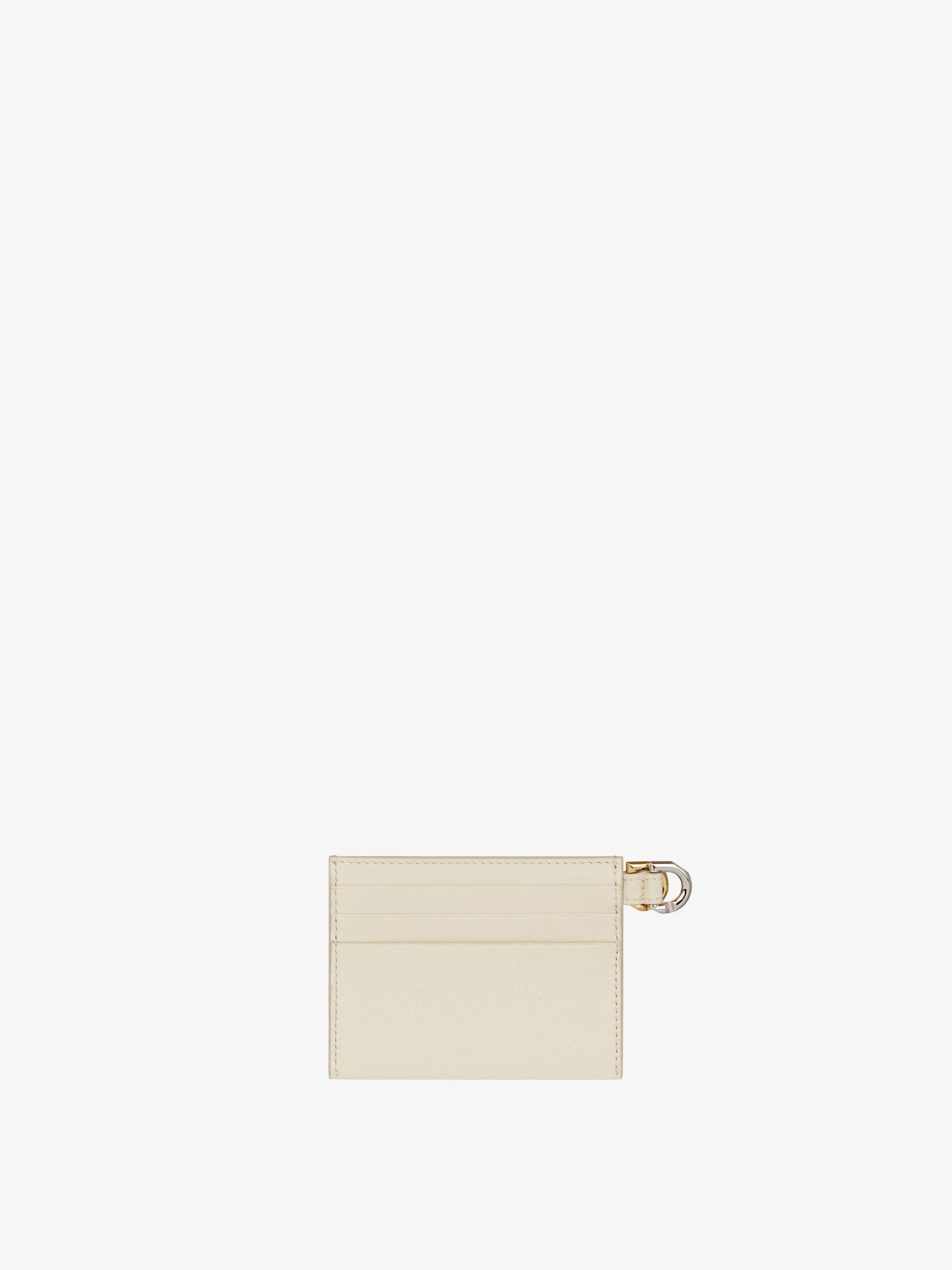 Voyou card holder in leather Product Image