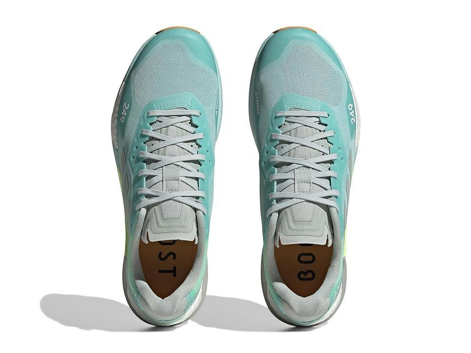 adidas Outdoor Terrex Agravic Ultra (Semi Flash Aqua/Wonder Silver/Lucid Lemon) Women's Shoes Product Image