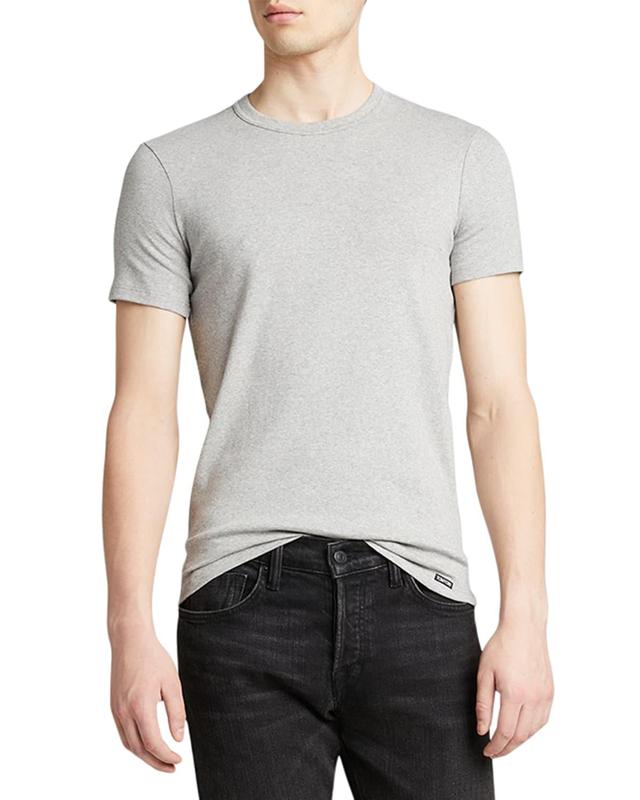 Mens Solid Stretch Jersey T-Shirt Product Image