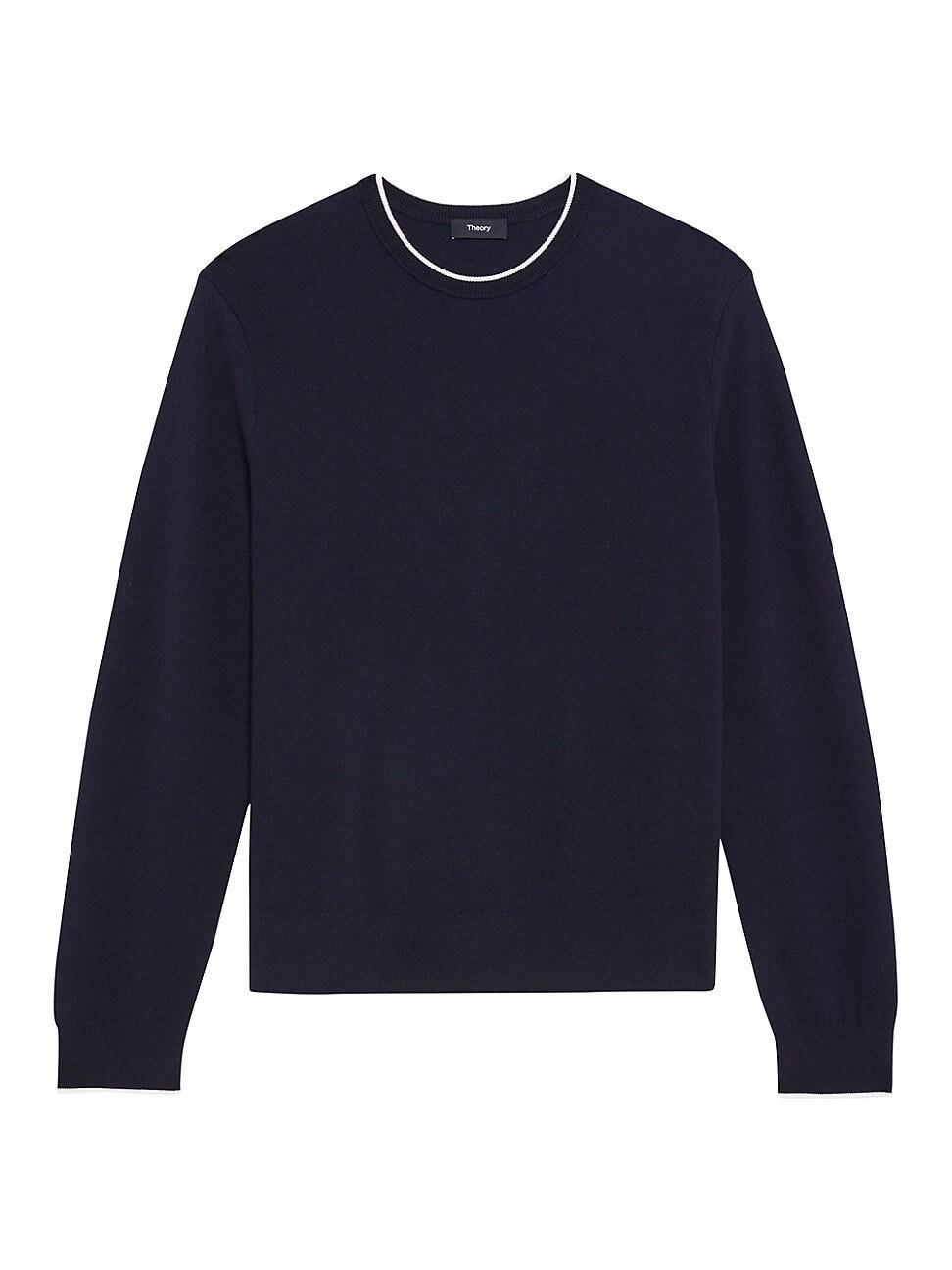 Theory Arnaud Regal Merino Wool Stretch Tipped Slim Fit Crewneck Sweater Product Image