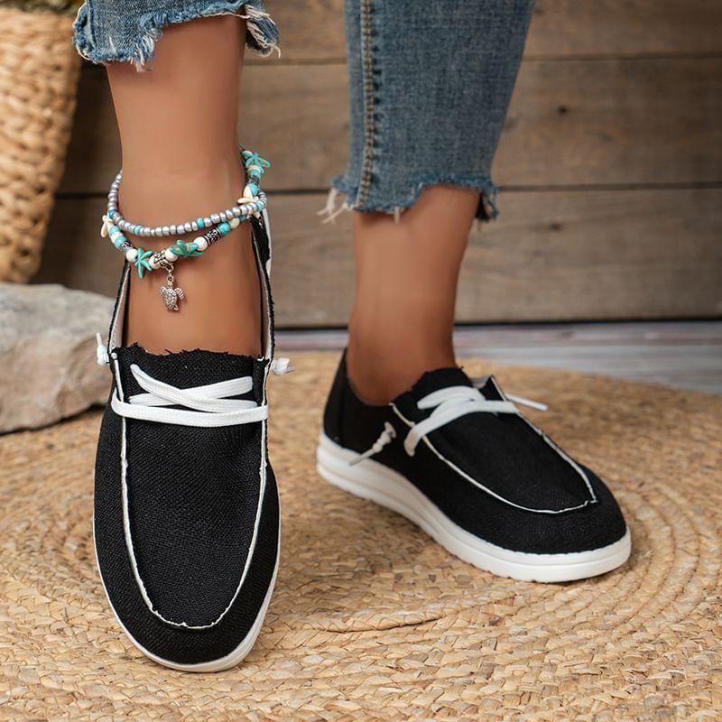 Lace-Up Slip-Ons Product Image