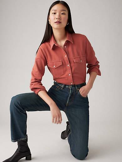 Levi's Western Denim Shirt - Women's Product Image