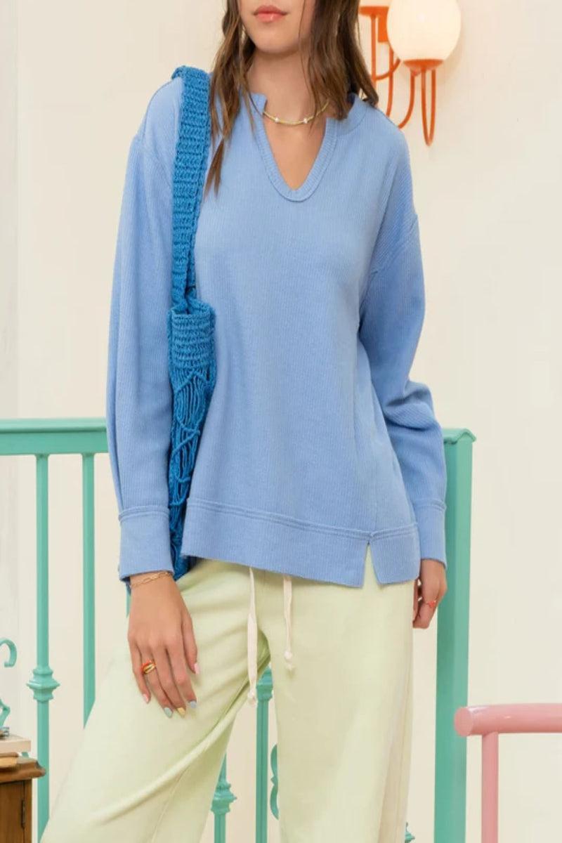 Rib Knit Top Product Image