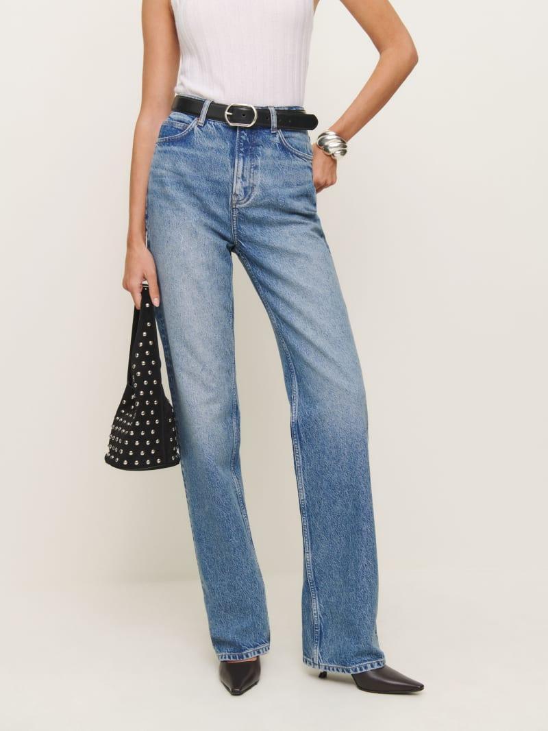 Wilder High Rise Wide Leg Jeans Product Image