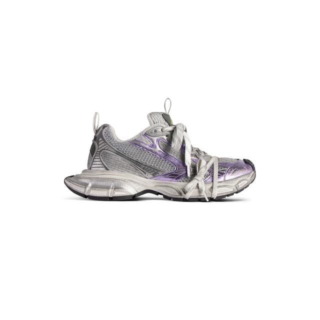 Women's 3xl Sneaker  in Grey/purple/white Product Image