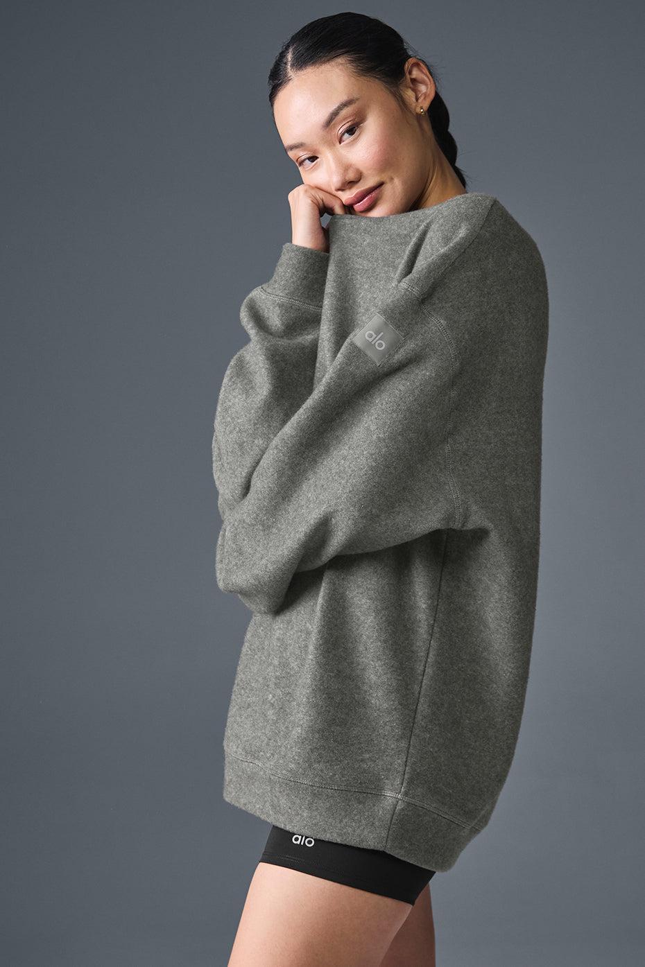 Triumph Restore Crew Neck Sweatshirt - Grey Triblend Female Product Image