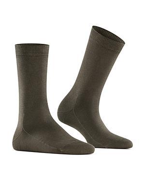 Falke Family Cotton Crew Socks (Dark ) Women's Low Cut Socks Shoes Product Image