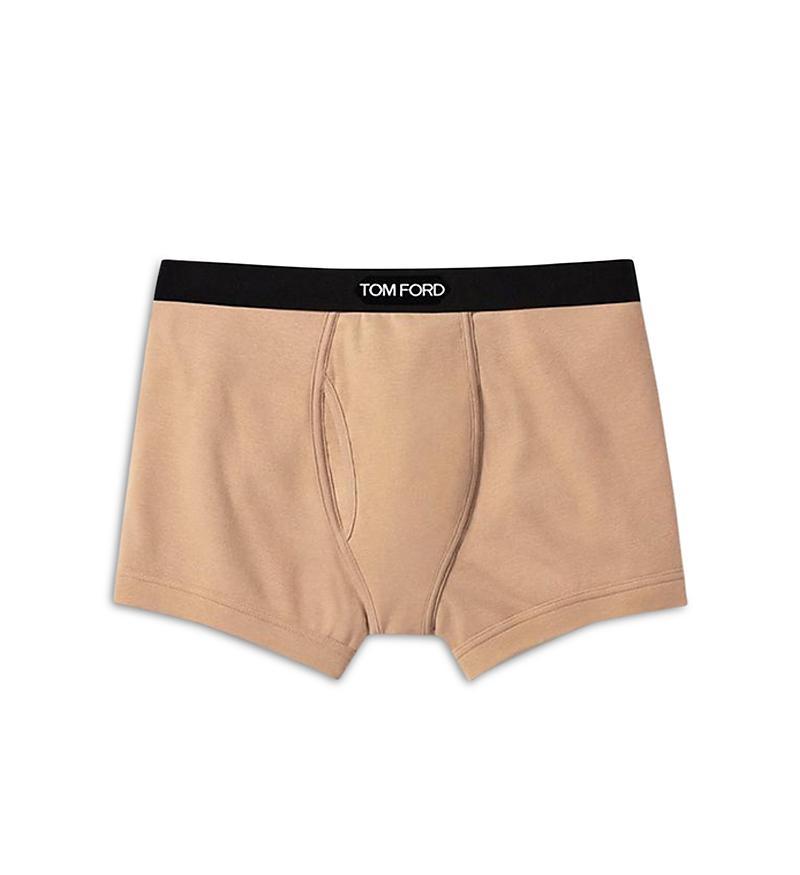 Mens Stretch-Cotton Logo Boxer Briefs Product Image