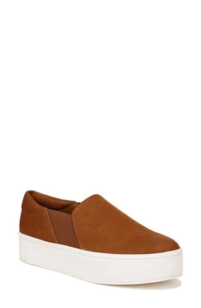 Warren Suede Slip-on Sneakers In Brown Product Image