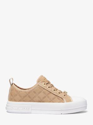 Evy Empire Logo Embossed Suede Sneaker Product Image