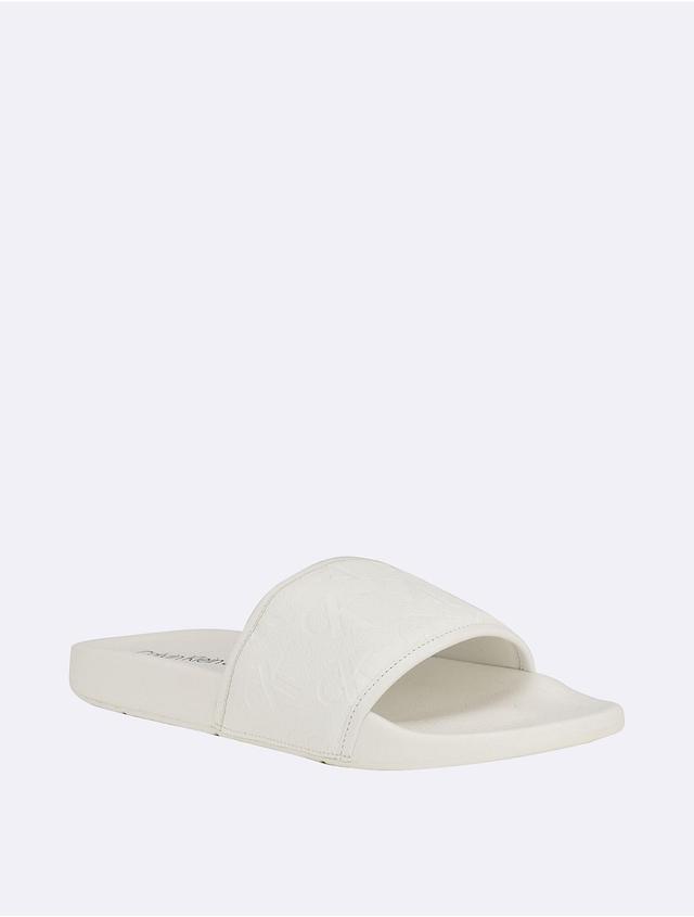 Calvin Klein Mens Mens Enny Slide - Grey - 10 Product Image