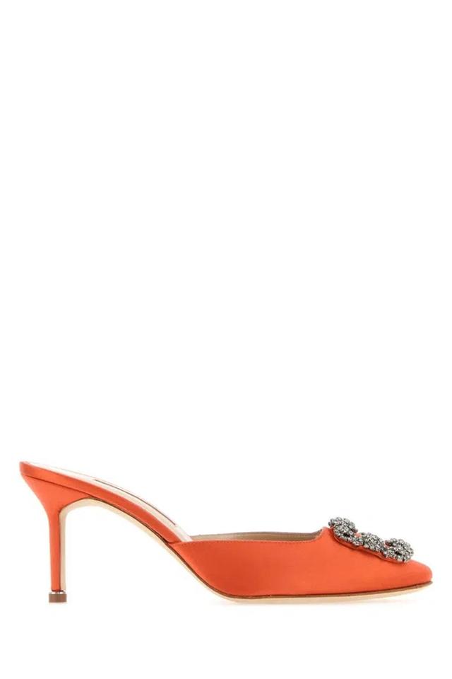 MANOLO BLAHNIK Sandali-40 Nd  Female In Orange Product Image