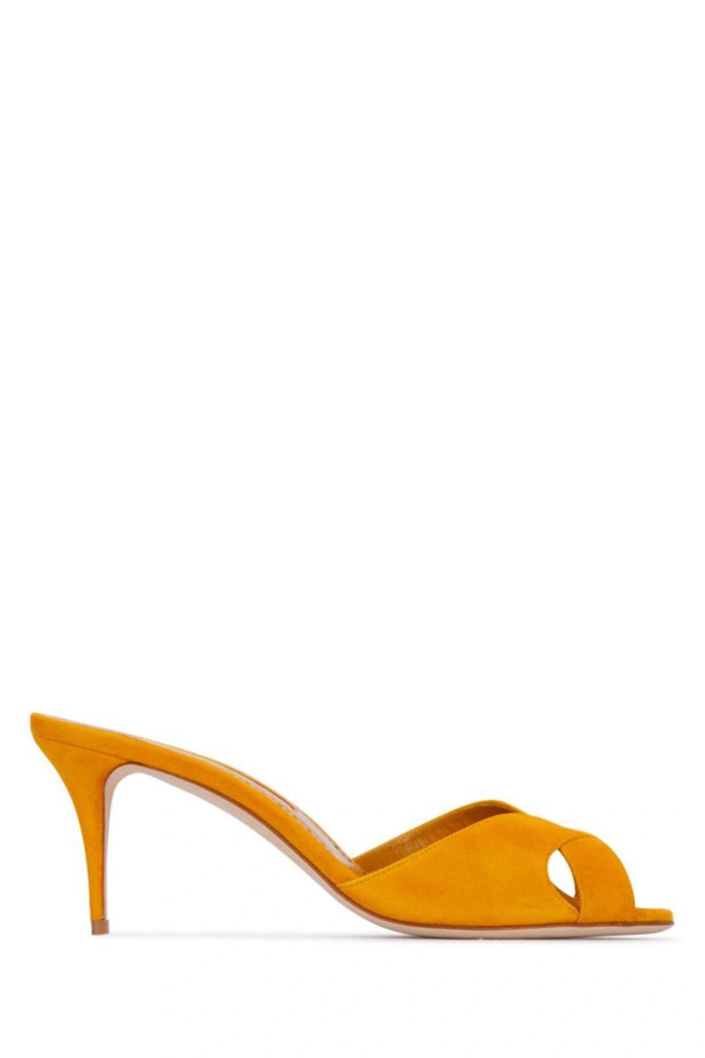 MANOLO BLAHNIK Sandals In Yellow product image