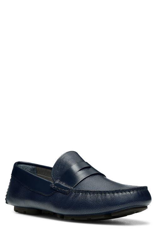 Men's Calfskin Driver Penny Loafers Product Image