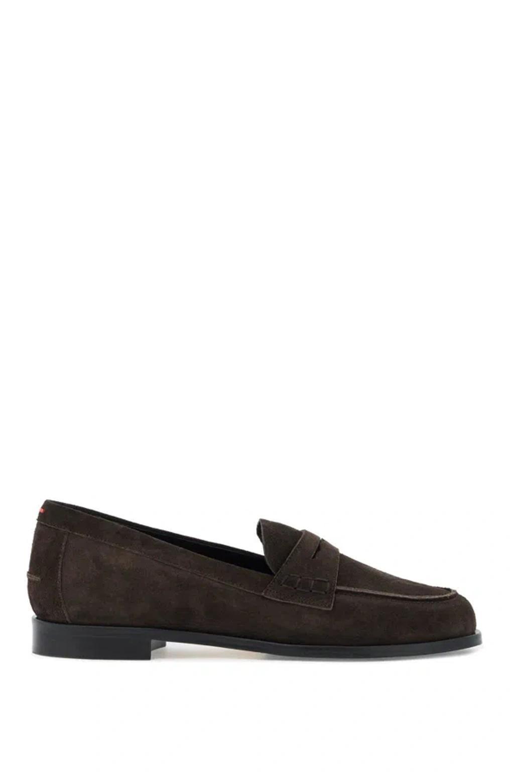 Oscar Suede Loafers In Brown product image