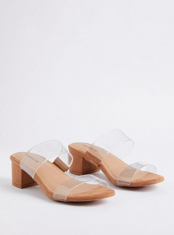 PVC Block Heel Sandal (WW) product image