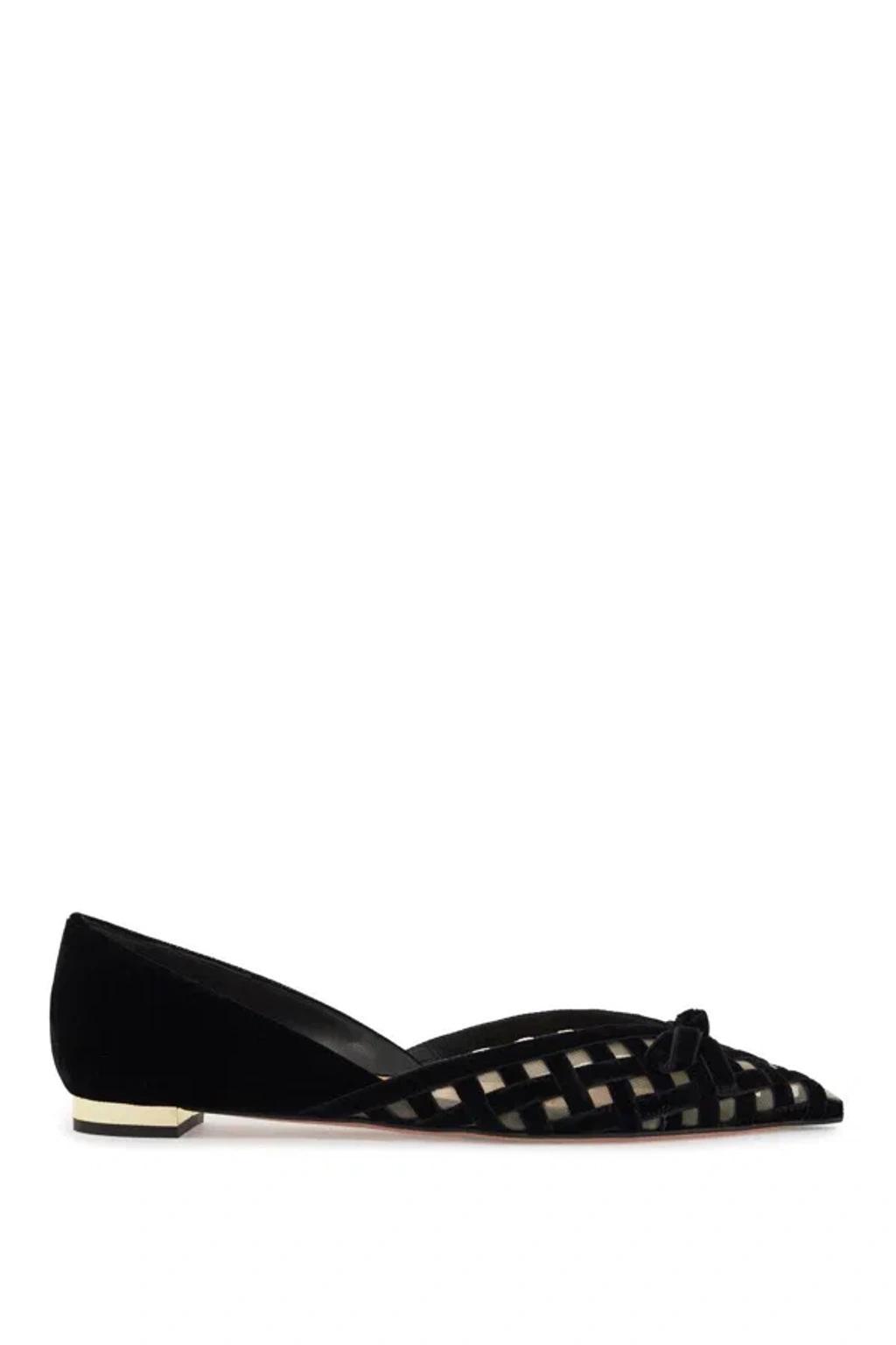 AQUAZZURA Flats In Black Product Image