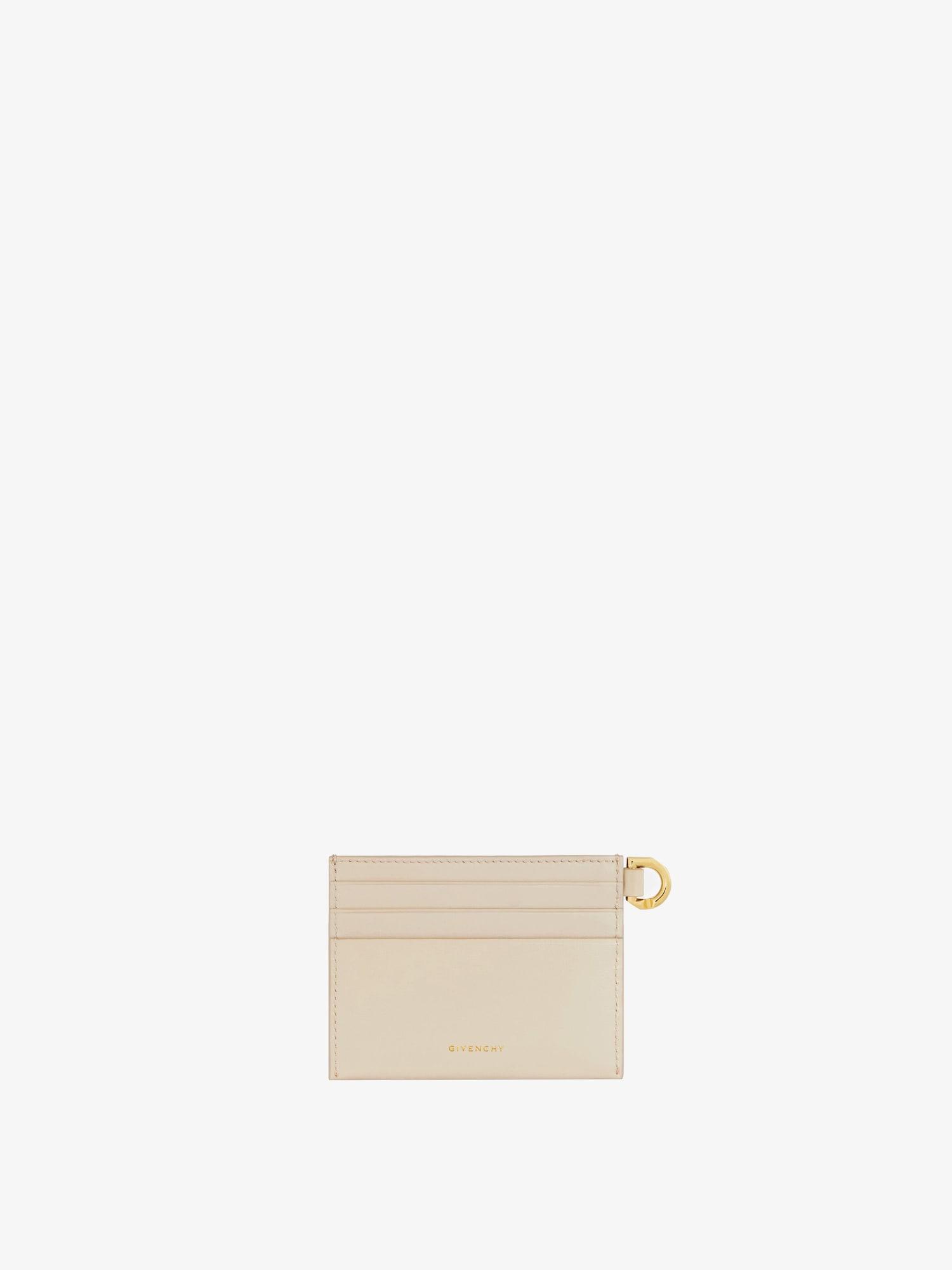 Voyou card holder in leather Product Image