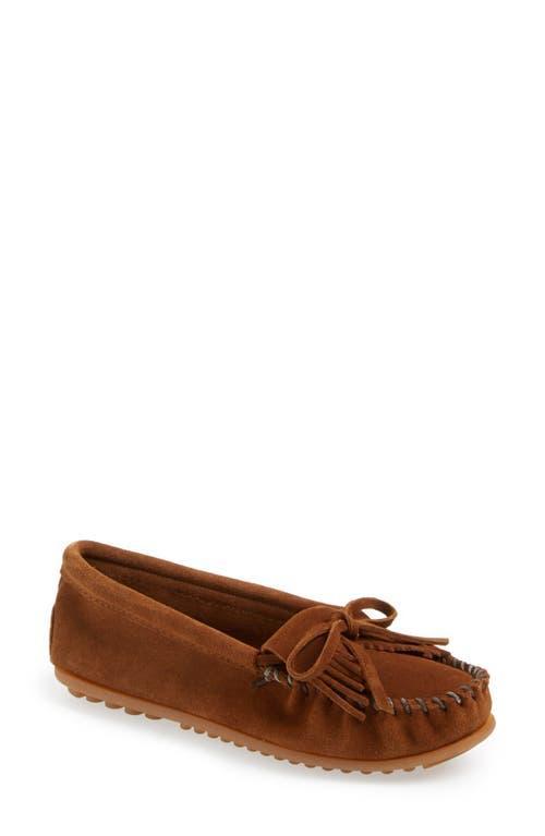 Minnetonka Kilty Suede Driving Shoe Product Image