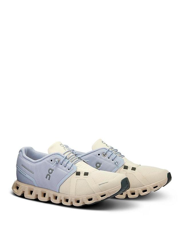 On Cloud 5 (Blueberry/Feather) Women's Shoes Product Image