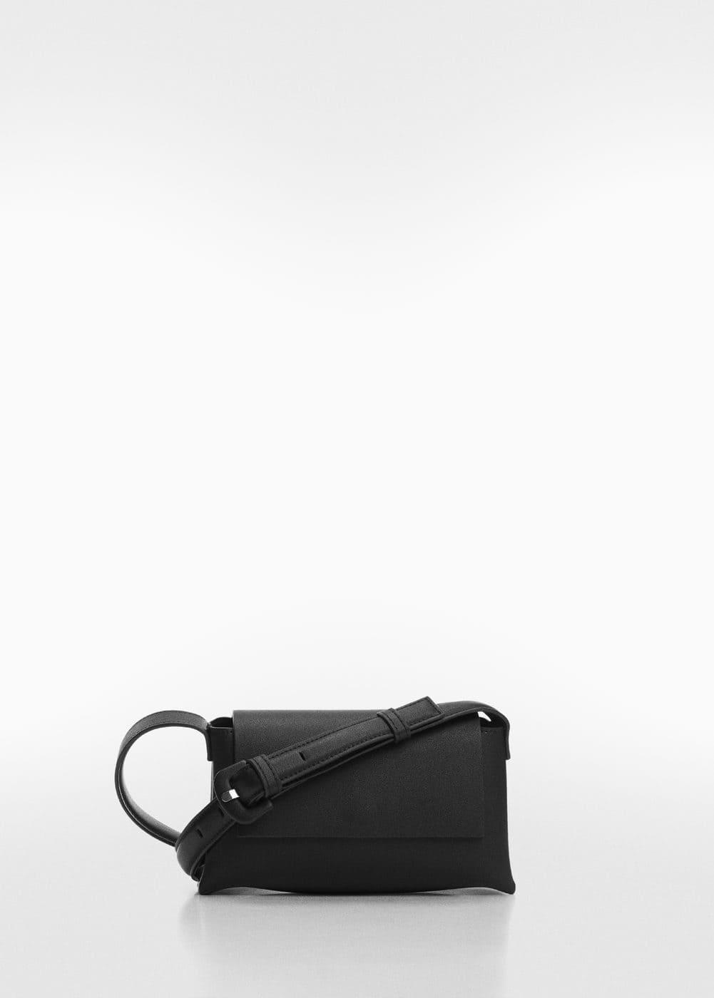 MANGO - Crossbody bag with flap light One size - Women Product Image