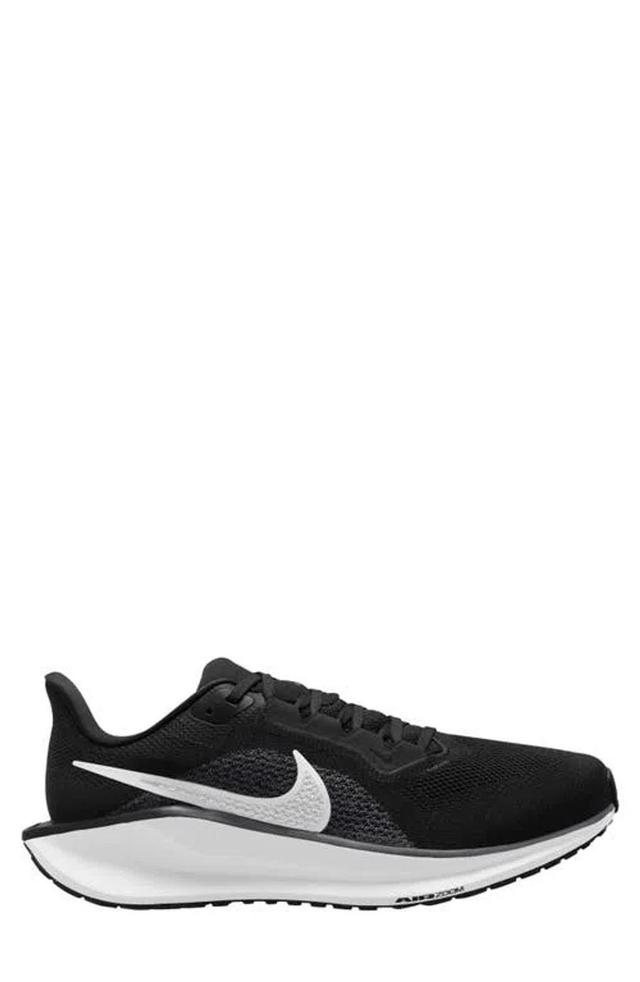 NIKE Air Zoom Pegasus 41 Running Shoe In White/black/iron Grey Product Image