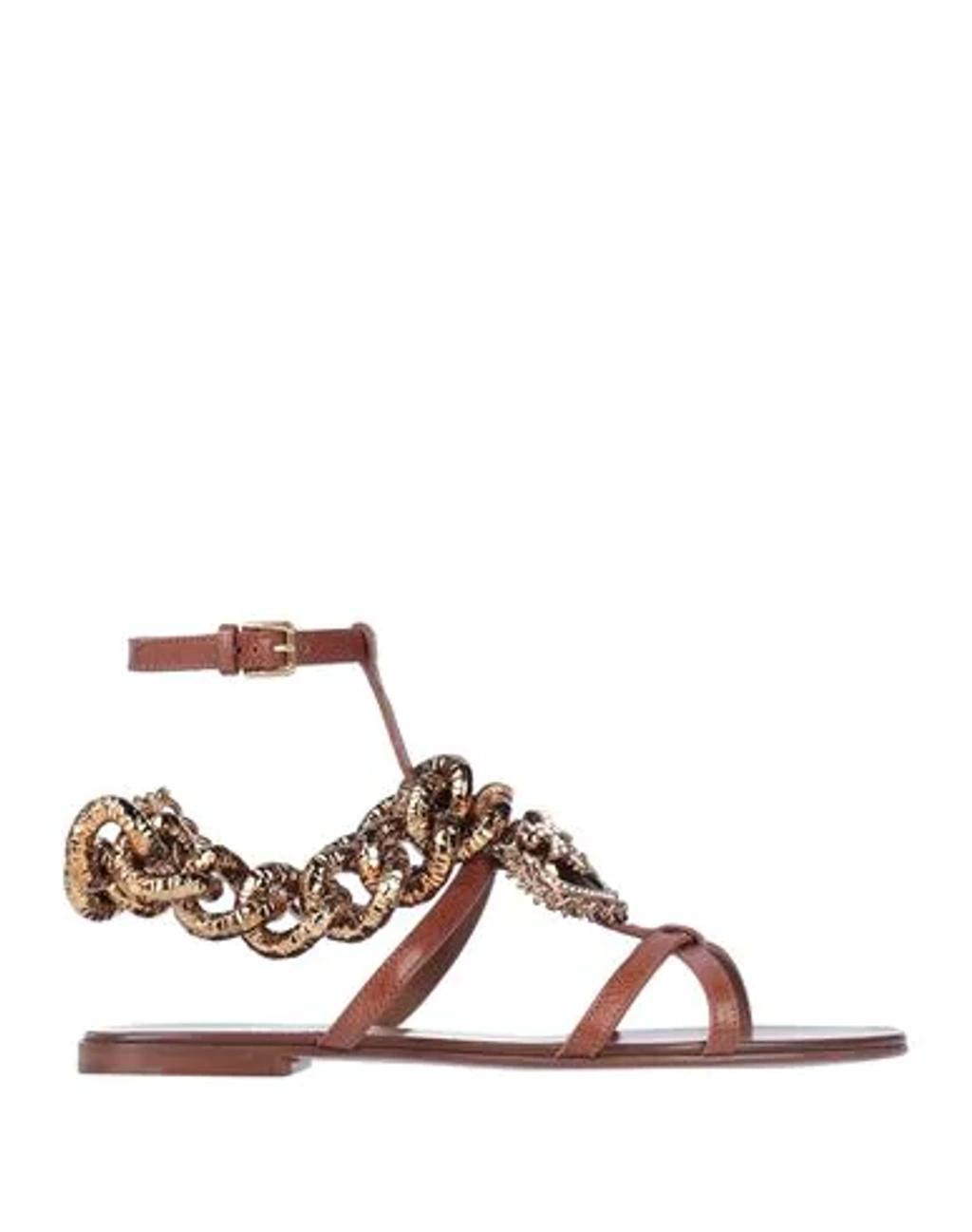 DOLCE & GABBANA Sandals In Brown product image