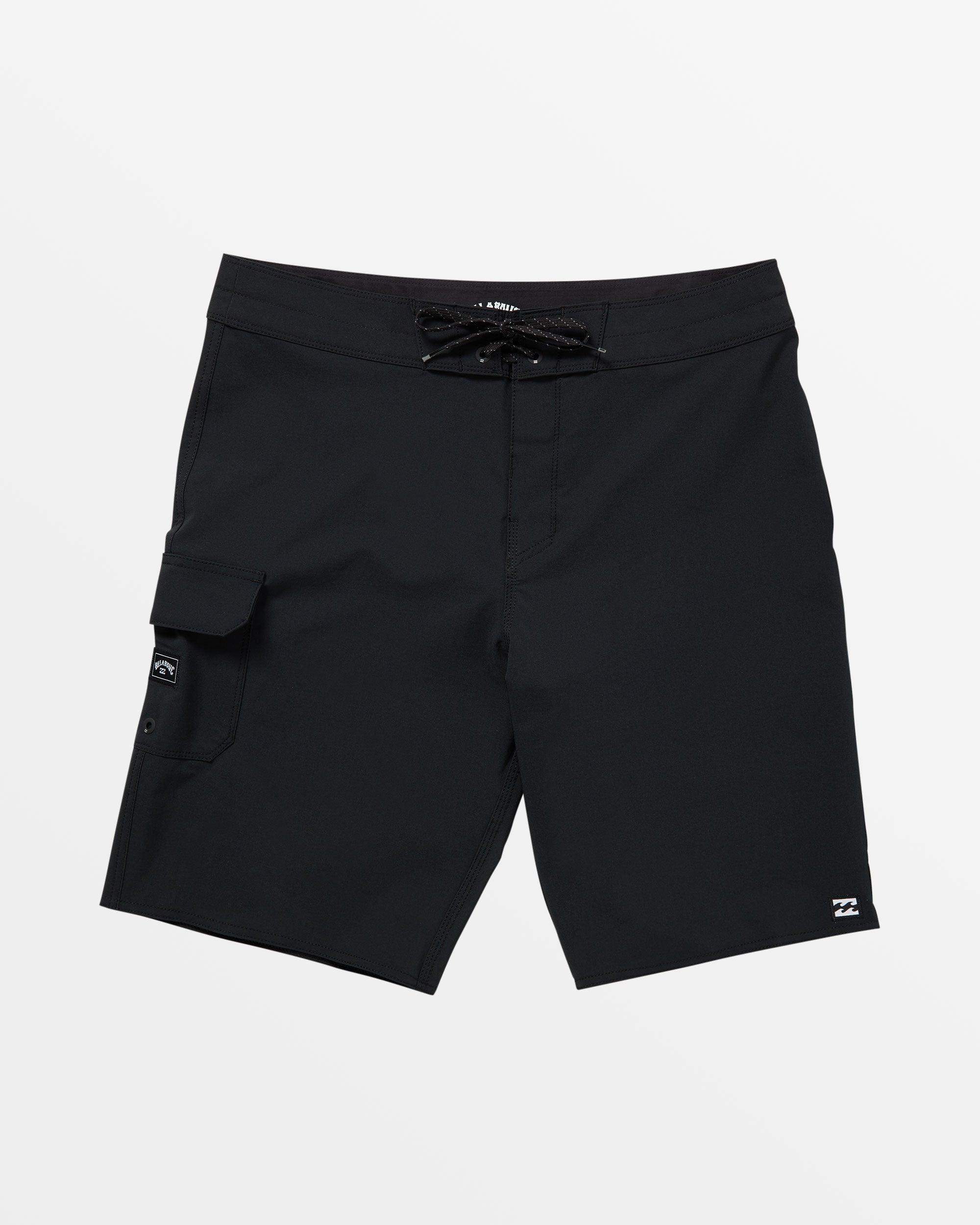 Solid 20" Boardshorts - Black Male Product Image