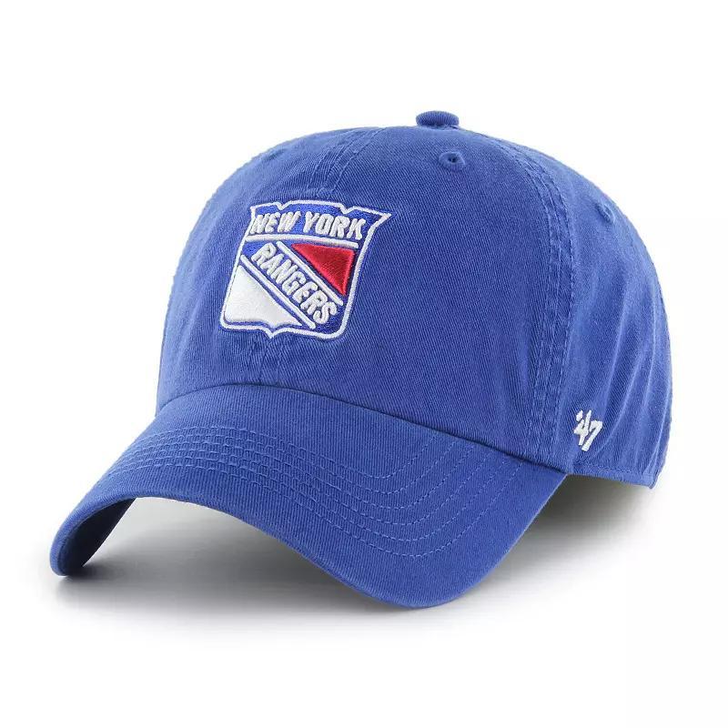 Mens 47 Blue New York Rangers Classic Franchise Fitted Hat Product Image