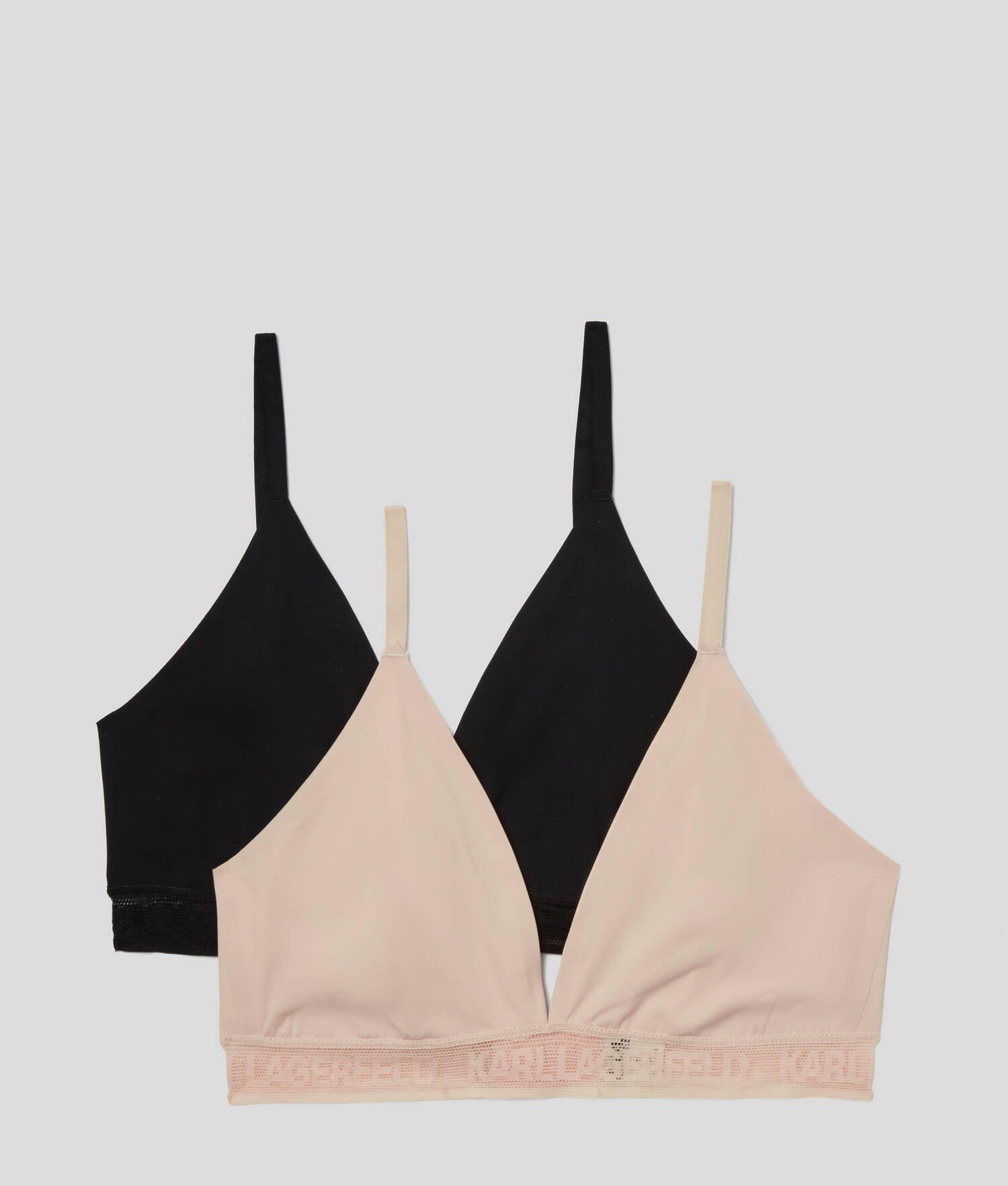 ULTRA-LIGHT KARL LOGO TRIANGLE BRA Product Image