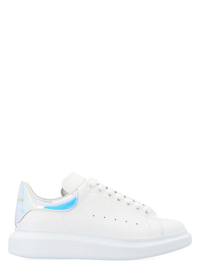 Oversize Sneakers In White And Holographic Product Image