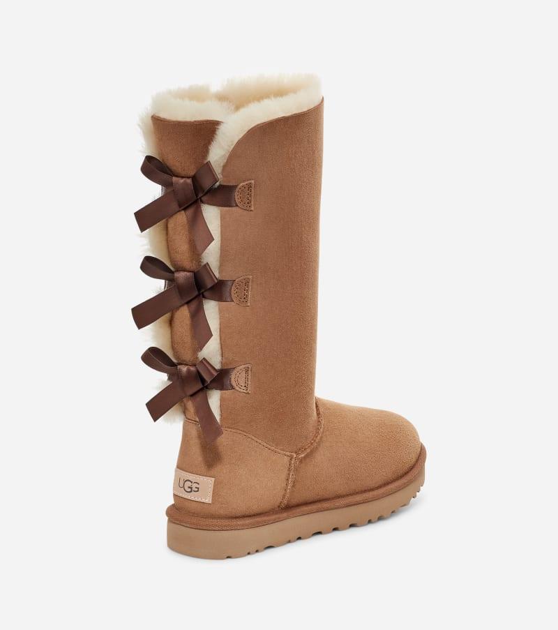 Womens UGG® Bailey Bow II Tall Boot - Chestnut Product Image