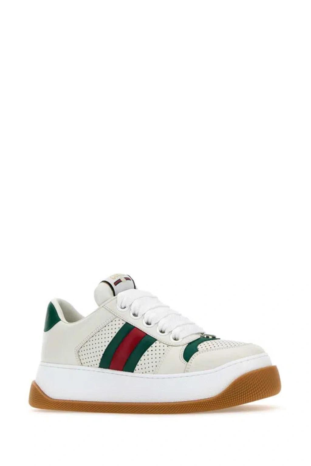 Screener Sneaker In White,green,red Product Image