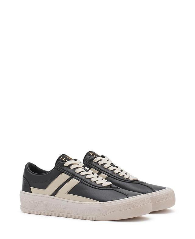 Lanvin X Future Womens Leather Cash Sneakers Product Image