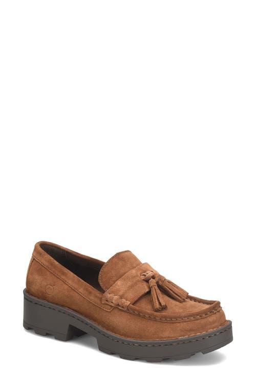 Brn Capri Tassel Platform Loafer Product Image