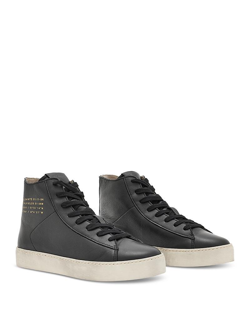 Allsaints Womens Tana Lace Up High Top Sneakers Product Image