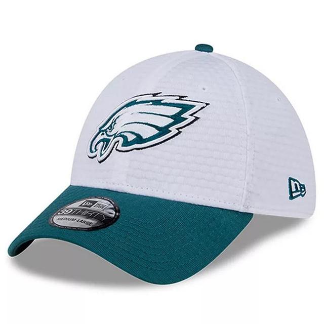 Mens New Era /Midnight Green Philadelphia Eagles 2024 NFL Training Camp 39THIRTY Flex Hat Product Image