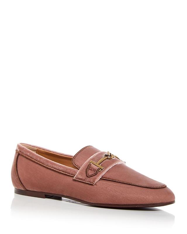 Tods Womens Apron Toe Loafers Product Image