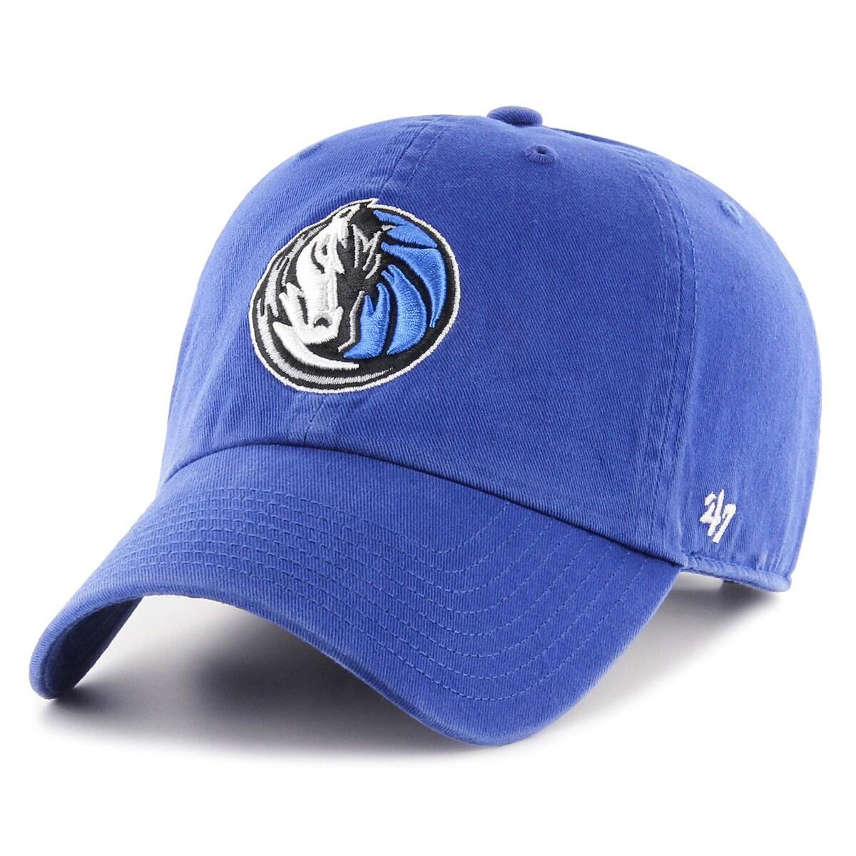 47 Mens Royal Dallas Mavericks Team Clean Up Adjustable Hat Product Image