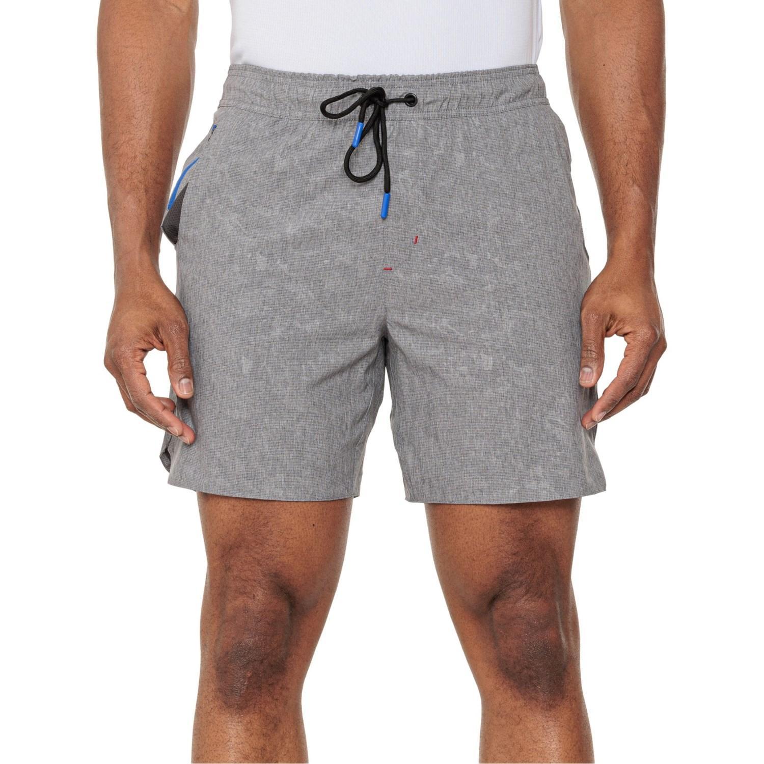 Avalanche Woven Tonal Camo Print Shorts Product Image