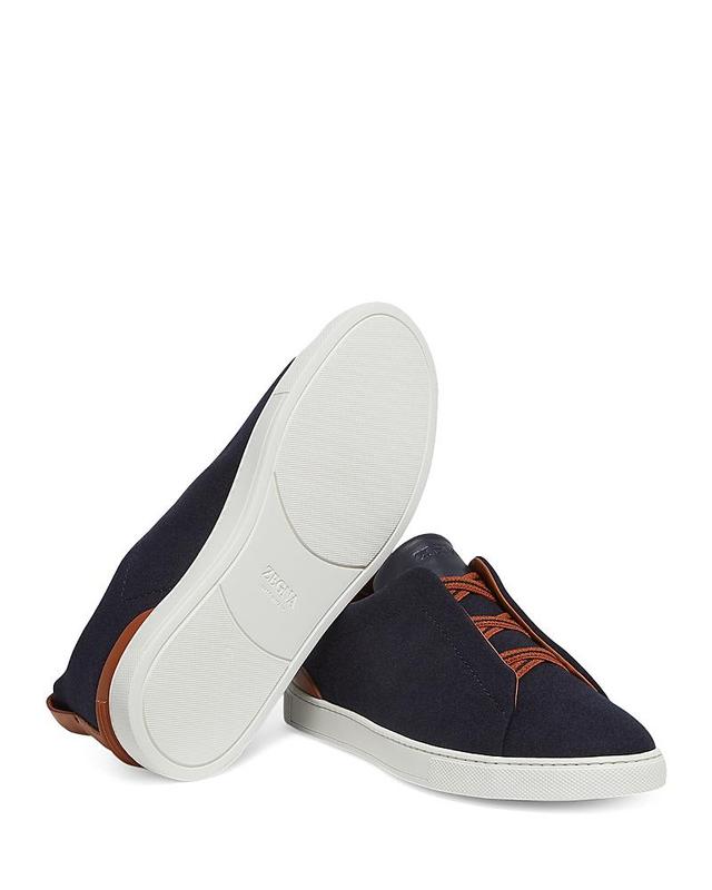 Zegna Mens Triple Stitch Low Top Sneakers Product Image