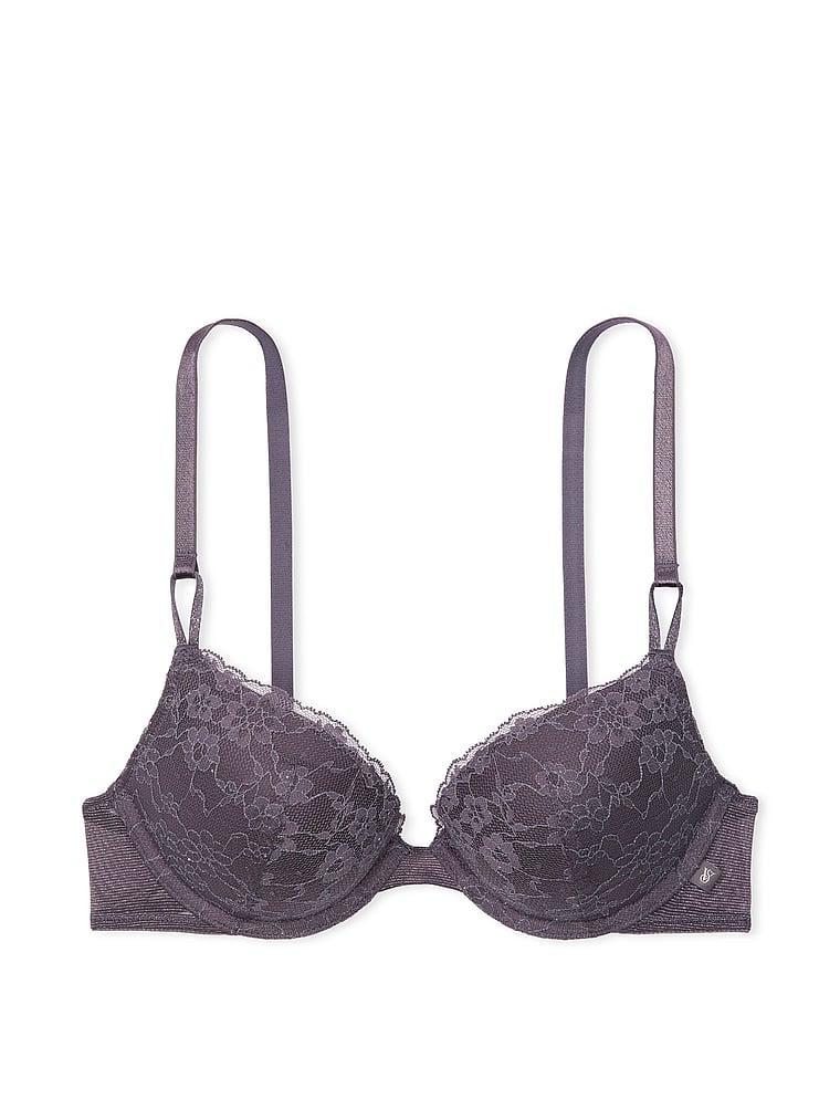 Sexy Tee Sequin Posey Lace Push-Up Bra Product Image