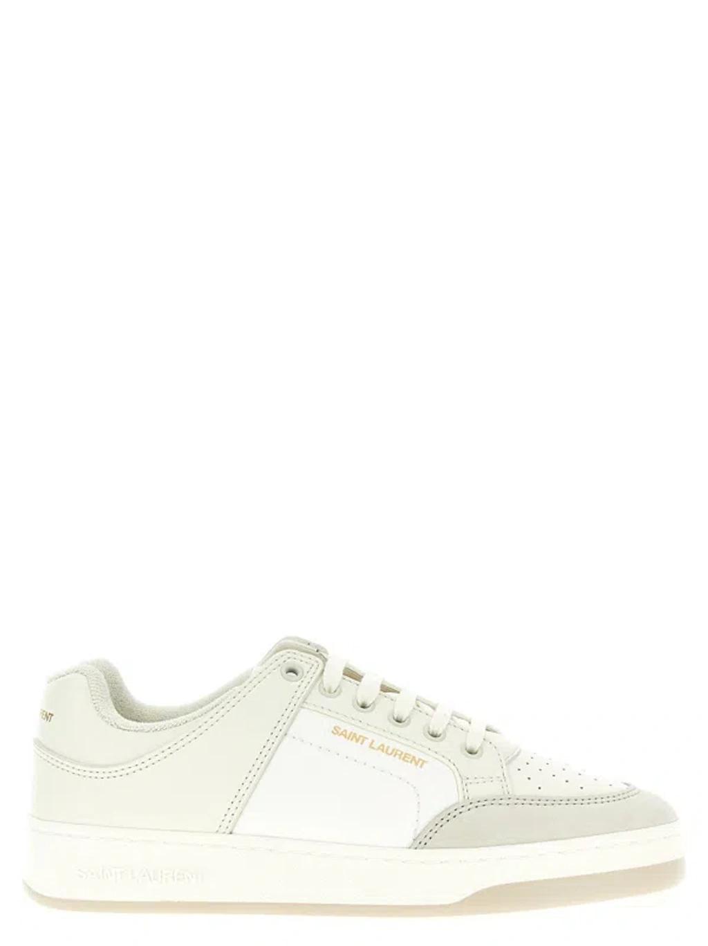 SAINT LAURENT Sneakers Shoes In White Product Image