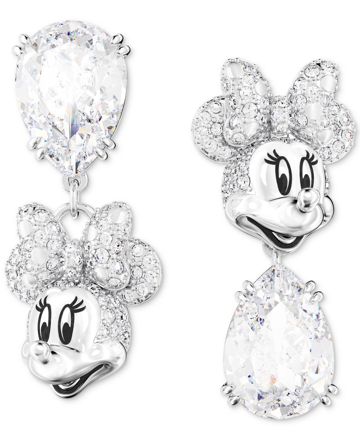 Swarovski x Disney 100 Minnie Mouse Drop Earrings Product Image