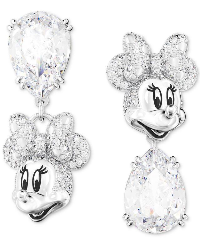 Swarovski x Disney 100 Minnie Mouse Drop Earrings Product Image