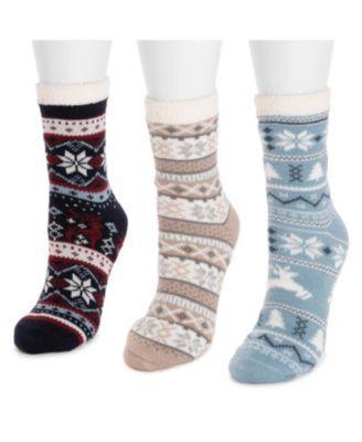 Womens MUK LUKS 3-Pair 2 Layer Quarter Socks Product Image